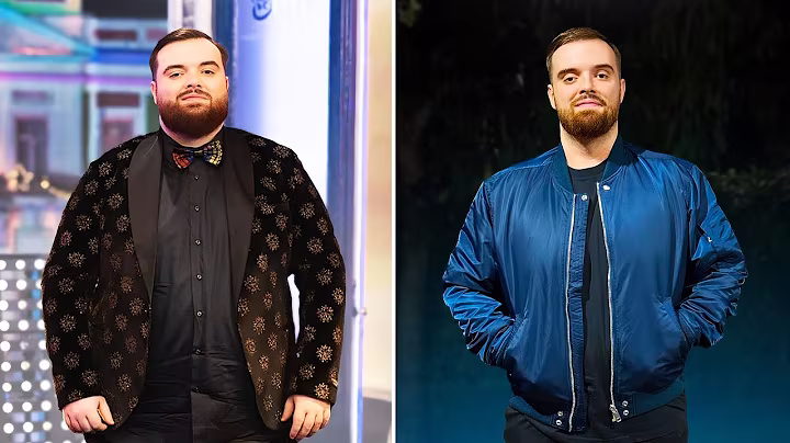 Composición visual de un cambio físico (antes y después) como símbolo de recomposición corporal.